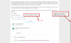 Step 5: This is the student's To-Do List. Scroll down to access the course content. You can click any syllabus item to view content.